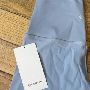 NWT LULULEMON Align 4" YOGA Bike Shorts HIGH RISE UTILITY BLUE SIZE 6 size 2